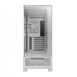 GAMDIAS ATLAS M1 WHITE - תקריב פנים