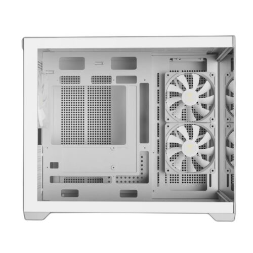 מארז מחשב GAMDIAS AURA GC10M V2 ARGB לבן