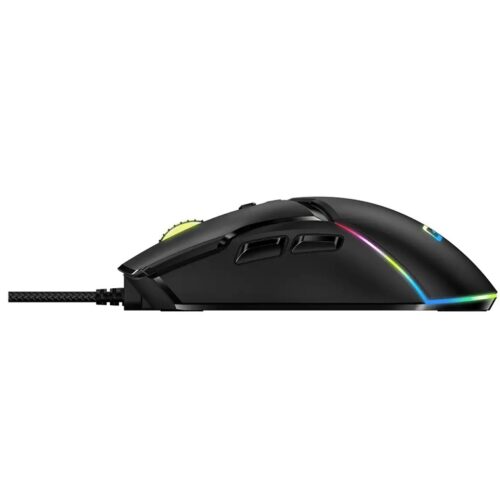 Genius Scorpion M700 שחור - מבט צד, פרופיל