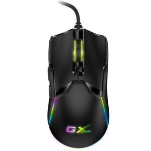 Genius Scorpion M700 שחור - מבט מלמעלה, תקריב כפתורים