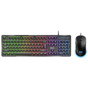 Genius Scorpion KM-GX6 - סט מקלדת ועכבר גיימינג RGB, מבט מלמעלה