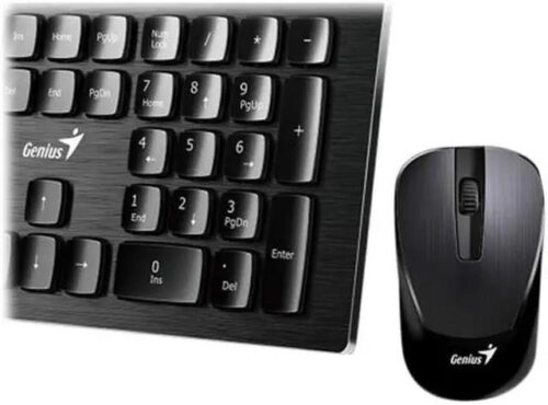 Genius SlimStar 8008 - תקריב מקשי המספרים והעכבר