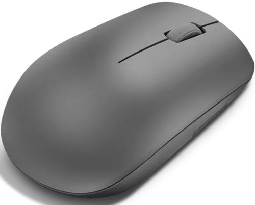 Lenovo 530 Wireless Mouse Graphite - מבט עליון בזווית