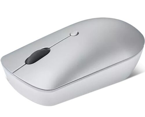 Lenovo 540 USB-C Wireless Mouse Cloud Grey - מבט מזווית נוסף מלמעלה