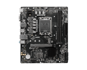 לוח אם MSI PRO H610M-E DDR5 LGA1700 - מבט קדמי מלא