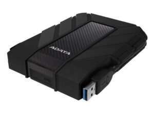 ADATA HD710 Pro 2TB שחור - צד עם יציאת USB