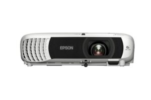 מקרן Epson EB-FH08 מבט קדמי ישר, רקע לבן