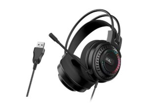 Genius HS-GX570U - מבט מזווית עם כבל USB