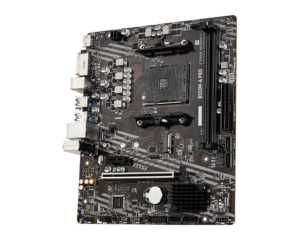 לוח אם MSI B550M-A PRO - זווית צד