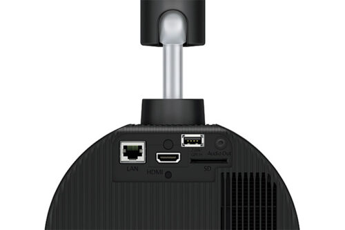 Epson LightScene EV-115 יציאות HDMI LAN SD