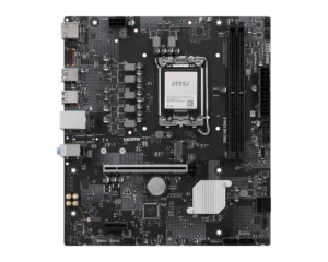 לוח אם MSI PRO H810M-E - מבט עליון