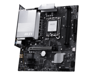 לוח אם MSI PRO H810M-B WIFI6E - מבט זווית 1