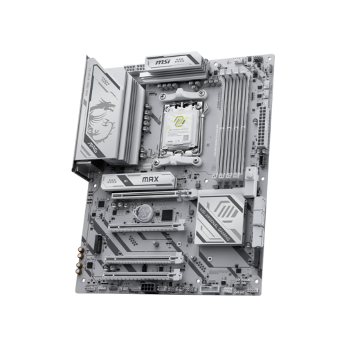 לוח אם MSI MAG B850 GAMING PLUS MAX WIFI - זווית צד