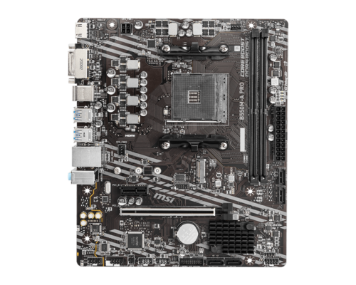 לוח אם MSI B550M-A PRO - תצוגה עילית