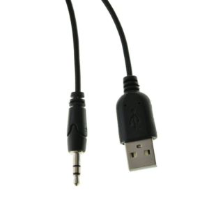 רמקולים למחשב D7 - כבלי חיבור USB ומיני גק 3.5 ממ