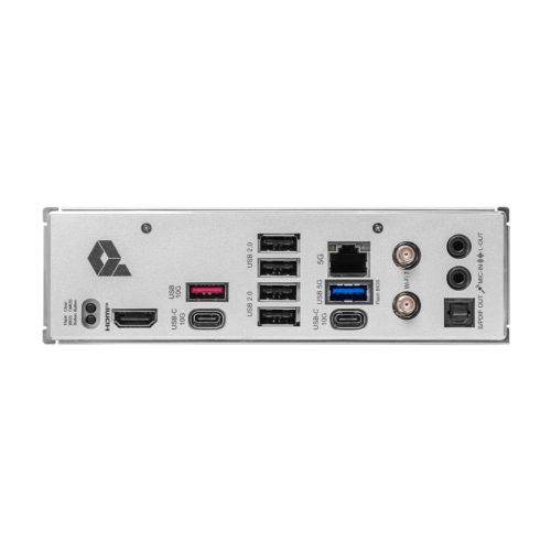 לוח אם MSI PRO B850-P WIFI ATX AM5 - יציאות פאנל אחורי