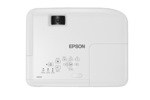 מקרן Epson EB-E12 מבט עליון עם לוח בקרה