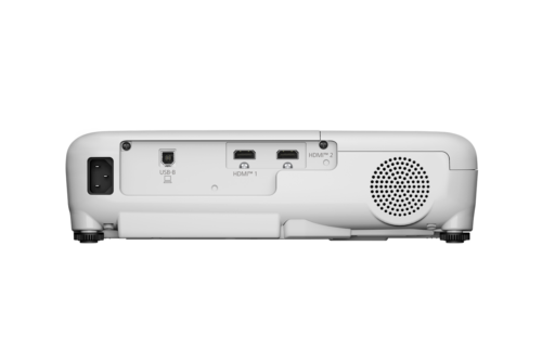 מקרן Epson EB-E12 יציאות חיבור HDMI ו-USB