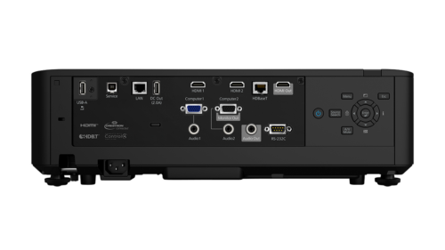 מקרן Epson EB-L635SU - פאנל חיבורים אחורי