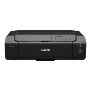 מדפסת Canon imagePROGRAF PRO-310 מבט קדמי על רקע לבן