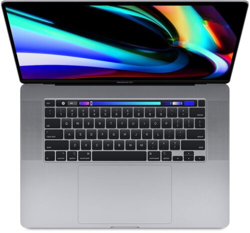 Apple MacBook Pro 16 אינץ' 2019 מחודש - מבט עליון