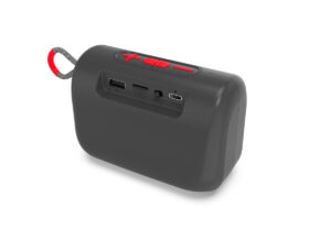 רמקול בלוטות' DOQO Q20 - חיבורי USB, כרטיס זיכרון ו-Type-C