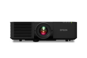מקרן לייזר Epson EB-L735U מבט קדמי ישר על רקע לבן