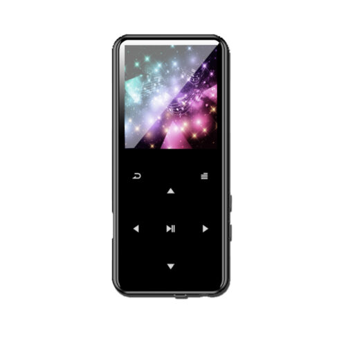 נגן MP3 DOQO MINI BLACK שחור עם רדיו FM - מבט קדמי