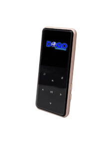 נגן MP3 DOQO MINI BLACK זהב ללא רדיו - מבט קדמי