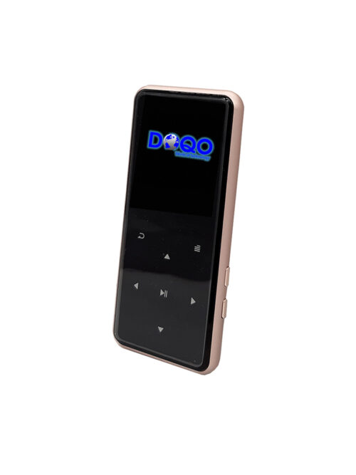 נגן MP3 DOQO MINI BLACK זהב ללא רדיו - מבט קדמי