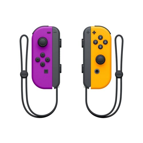 Nintendo Switch Joy-Con Pair - סגול/כתום - מבט קדמי ישר
