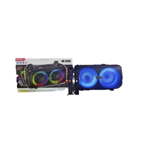KAKUSIGA KK-6203 - הבידורית עם שני מיקרופונים אלחוטיים