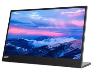 Lenovo L15 - מבט מזווית עם מעמד מוצג