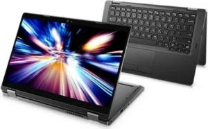 Dell Latitude 5300 2-in-1 - מבט קדמי ואחורי