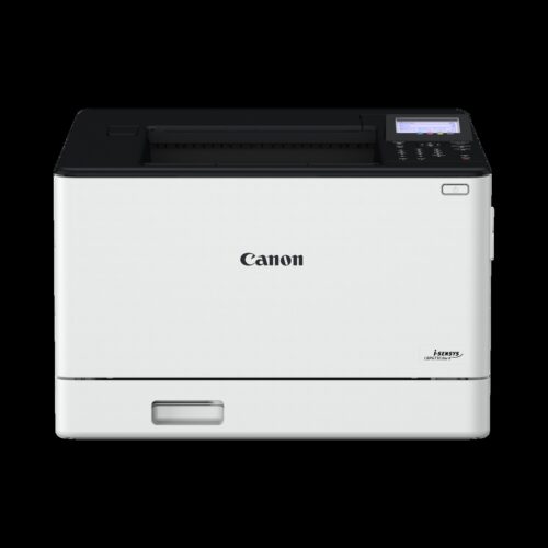 מדפסת לייזר צבעונית Canon i-SENSYS LBP673Cdw II - מגש פלט עם נייר