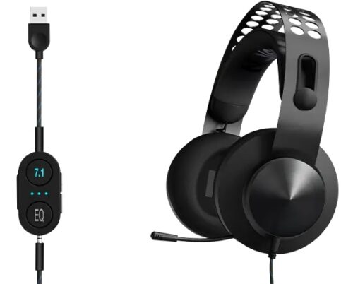 Lenovo Legion H500 Pro - האוזניות עם קופסת הבקרה המובנית לסאונד 7.1