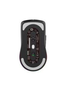 Lenovo Legion M220 - תחתית עם חיישן ומתגי חיבור