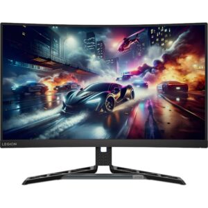 Lenovo Legion R27qc-30 - מבט מלפנים, מסך קעור