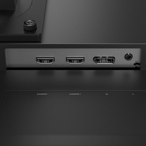 מסך מחשב גיימינג Lenovo Legion 27Q-10 - תקריב יציאות וחיבורים