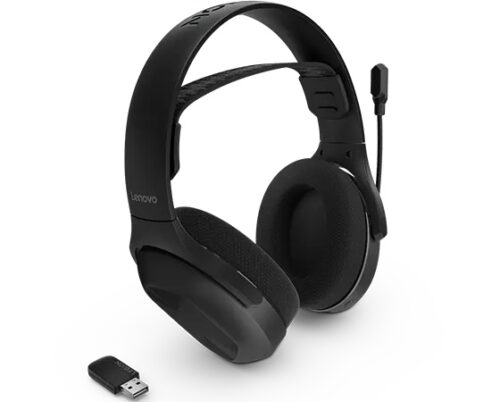 אוזניות גיימינג אלחוטיות Lenovo Legion H410 - כולל מקלט USB-A אלחוטי