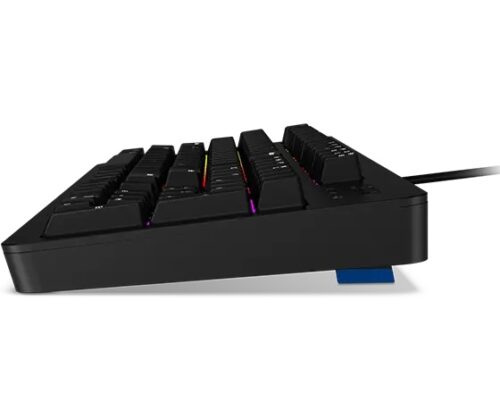 Lenovo Legion K310 RGB - מבט מהצד עם תאורת RGB