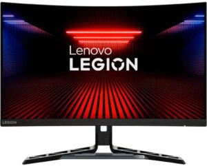Lenovo Legion R27fc-30 - מבט מלפנים עם מסך פתוח