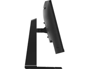 Lenovo Legion R27fc-30 - תצוגת צד עם עקומת המסך