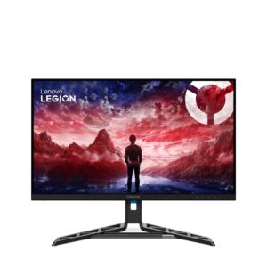 Lenovo Legion R27qe Gen 2 - מבט מלפנים עם מסך פתוח