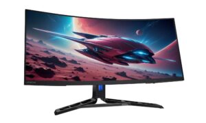 Lenovo Legion R34w-30 - מבט מזווית