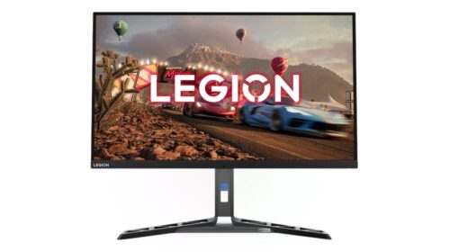 Lenovo Legion Y32p-30 - מבט מלפנים עם מסך פתוח
