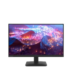 Lenovo L27-4e - מבט מלפנים, מסך ישר מול הצופה
