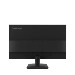 Lenovo L27-4e - מבט אחורי ישר עם חיבורי HDMI ו-VGA