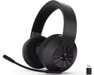 אוזניות גיימינג אלחוטיות Lenovo Legion H600 - תמונה ראשית עם מקלט USB
