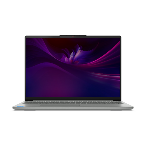 Lenovo IdeaPad Slim 5 16IMH10 Luna Grey - מבט מלפנים עם מסך פתוח